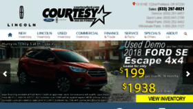 What Courtesyford.com website looked like in 2018 (5 years ago)