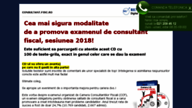 What Consultant.fisc.ro website looked like in 2018 (5 years ago)