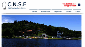 What Cnse.fr website looked like in 2018 (5 years ago)