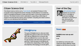 What Csgrid.org website looked like in 2018 (5 years ago)