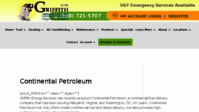 What Continentalpetroleum.net website looked like in 2018 (5 years ago)