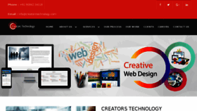What Creatorstechnology.com website looked like in 2018 (5 years ago)