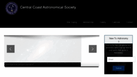 What Ccastronomy.org website looked like in 2018 (5 years ago)