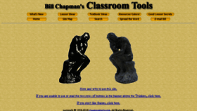 What Classroomtools.com website looked like in 2018 (5 years ago)