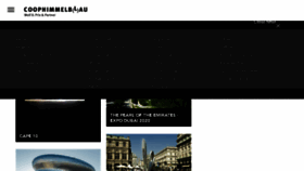 What Coop-himmelblau.at website looked like in 2018 (5 years ago)