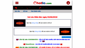 What Chotlo.com website looked like in 2018 (5 years ago)