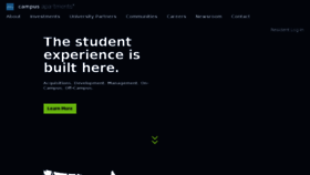 What Campusapartments.com website looked like in 2018 (5 years ago)
