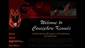 What Canisphere.com website looked like in 2018 (5 years ago)