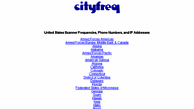 What Cityfreq.com website looked like in 2018 (5 years ago)