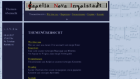 What Capellanova.de website looked like in 2018 (5 years ago)