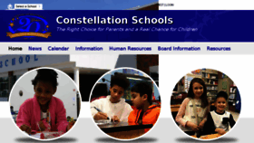 What Constellationschools.com website looked like in 2018 (5 years ago)