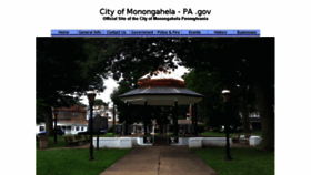 What Cityofmonongahela-pa.gov website looked like in 2018 (5 years ago)