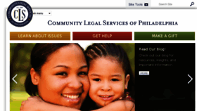 What Clsphila.org website looked like in 2018 (5 years ago)