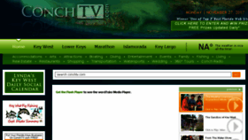 What Conchtv.com website looked like in 2018 (5 years ago)