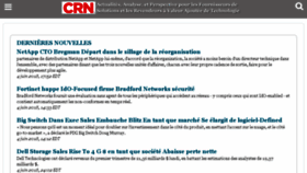What Crnfrance.fr website looked like in 2018 (5 years ago)