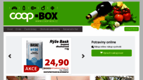 What Coop-box.cz website looked like in 2018 (5 years ago)