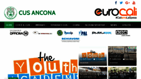 What Cusancona.it website looked like in 2018 (5 years ago)