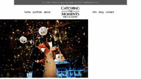 What Catchingthemoments.com website looked like in 2018 (5 years ago)