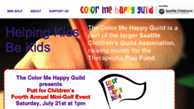 What Colormehappyguild.org website looked like in 2018 (5 years ago)