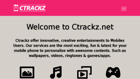 What Ctrackz.net website looked like in 2018 (5 years ago)