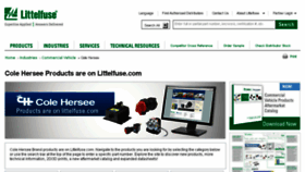 What Colehersee.com website looked like in 2018 (5 years ago)
