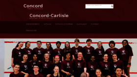What Concordps.org website looked like in 2018 (6 years ago)