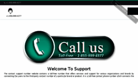 What Callsupportnumber.com website looked like in 2018 (5 years ago)