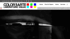 What Color3arte.com website looked like in 2018 (5 years ago)