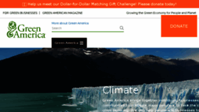 What Climateaction.org website looked like in 2018 (5 years ago)