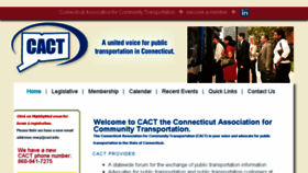 What Cact.info website looked like in 2018 (5 years ago)