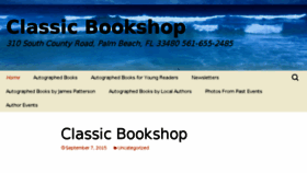 What Classicbookshop.com website looked like in 2018 (5 years ago)