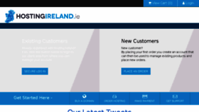 What Clients.hostingireland.ie website looked like in 2018 (5 years ago)