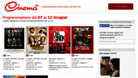 What Cinemasavigliano.it website looked like in 2018 (7 years ago)