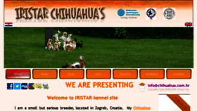 What Chihuahua.com.hr website looked like in 2018 (5 years ago)