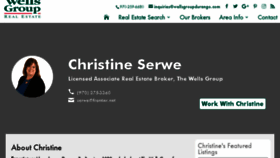 What Chrisserwe.com website looked like in 2018 (5 years ago)