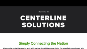 What Centerlinesolutions.com website looked like in 2018 (5 years ago)