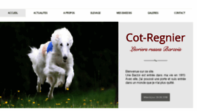 What Cot-regnier.com website looked like in 2018 (5 years ago)