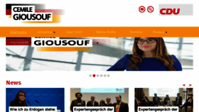 What Cemile-giousouf.de website looked like in 2018 (5 years ago)