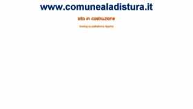 What Comunealadistura.it website looked like in 2018 (5 years ago)