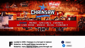 What Chainsawlovers.com website looked like in 2018 (5 years ago)