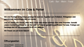 What Coleandporter.de website looked like in 2018 (5 years ago)