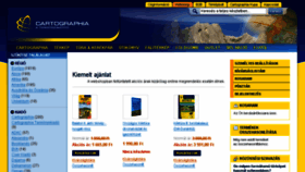 What Cartographia.hu website looked like in 2018 (5 years ago)