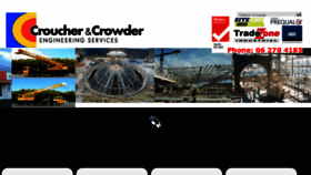 What Croucherandcrowder.co.nz website looked like in 2018 (5 years ago)