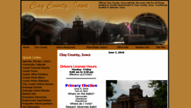 What Co.clay.ia.us website looked like in 2018 (5 years ago)