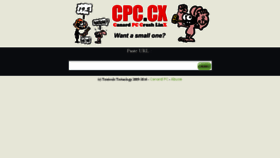 What Cpc.cx website looked like in 2018 (5 years ago)