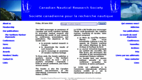 What Cnrs-scrn.org website looked like in 2018 (5 years ago)