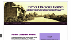 What Childrenscottagehomes.org.uk website looked like in 2018 (5 years ago)