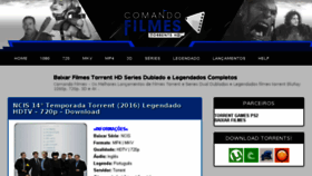 What Comando-filmes.net website looked like in 2018 (5 years ago)