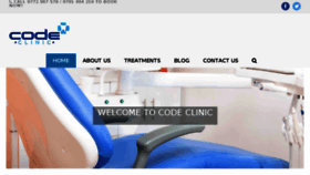 What Codeclinic.ug website looked like in 2018 (5 years ago)