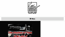 What Colliermuseums.com website looked like in 2018 (5 years ago)